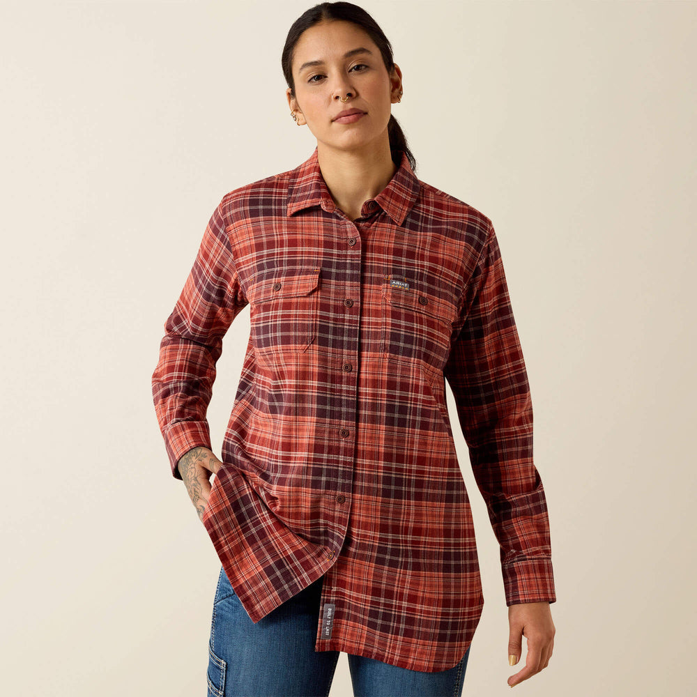 Rebar DuraStretch Flannel Tunic-Ariat