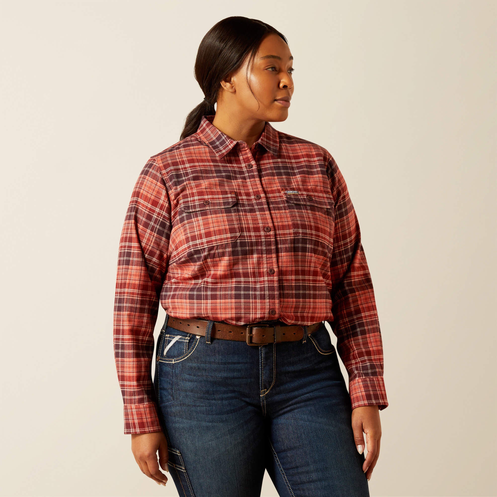 Rebar DuraStretch Flannel Tunic-Ariat