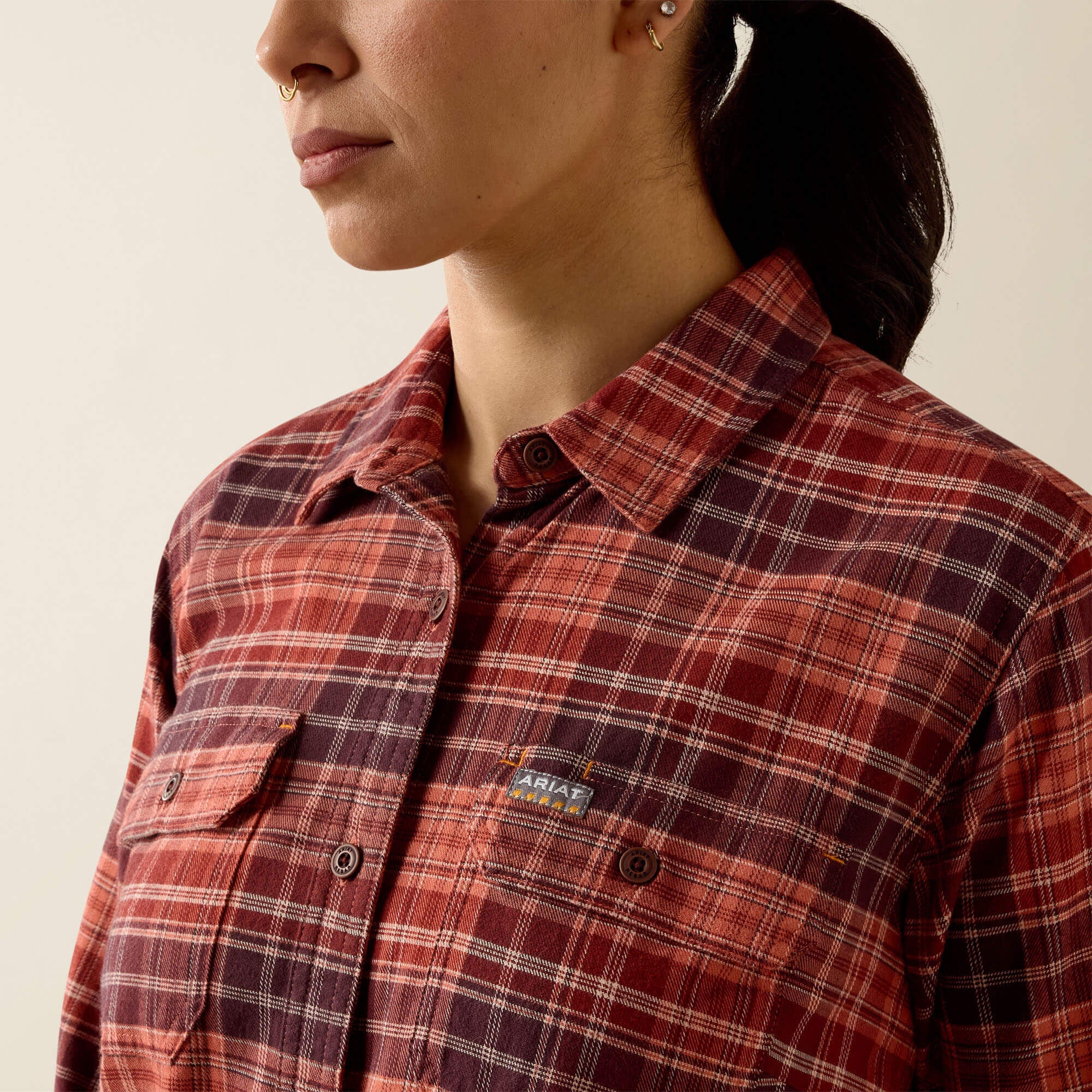 Rebar DuraStretch Flannel Tunic-Ariat