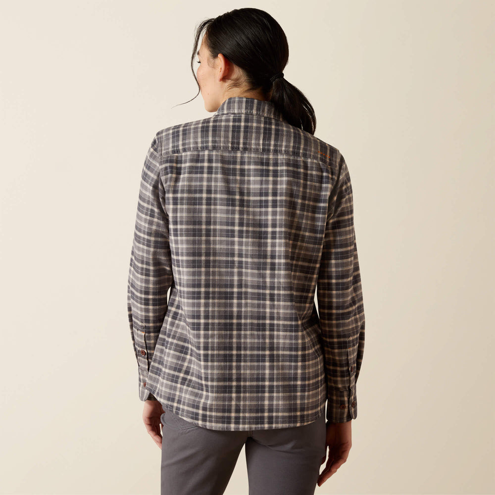 Rebar Flannel DuraStretch Work Shirt-Ariat