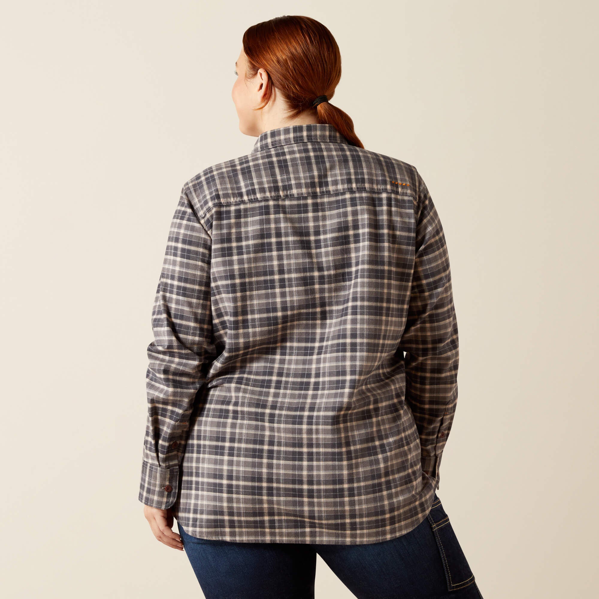 Rebar Flannel DuraStretch Work Shirt-Ariat