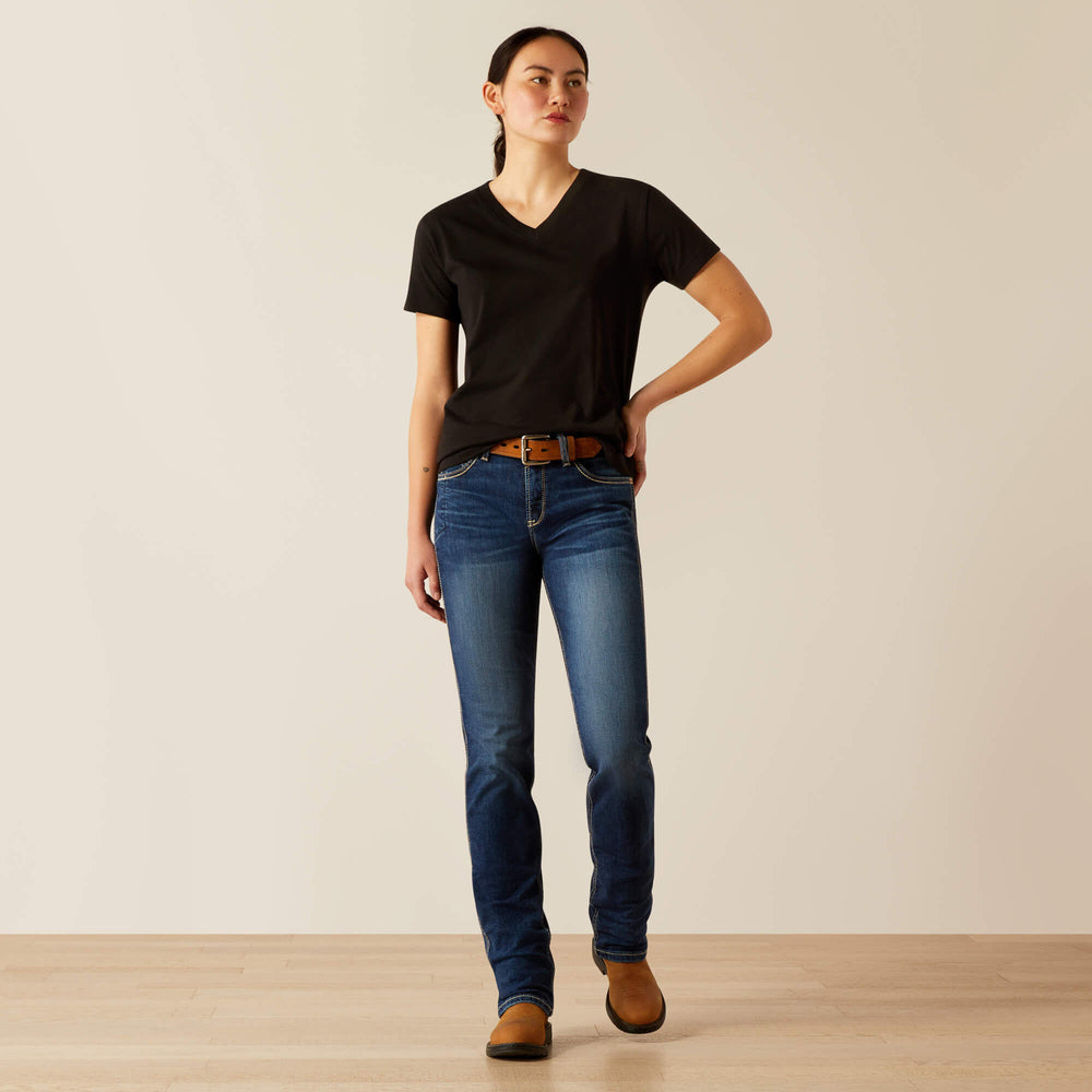 Rebar Cotton Strong Standard V-Neck T-Shirt-Ariat