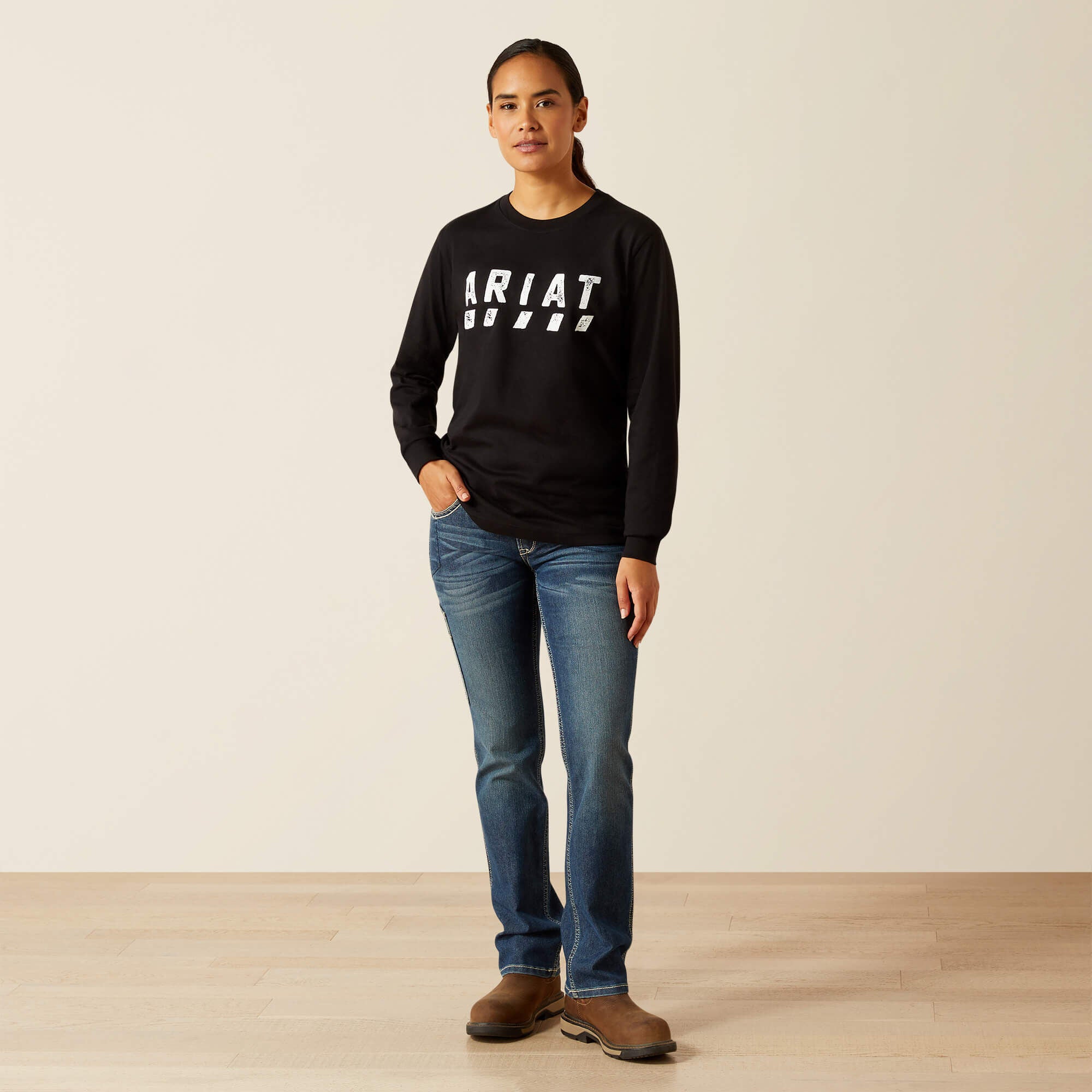 Rebar Cotton Strong Logo T-Shirt-Ariat