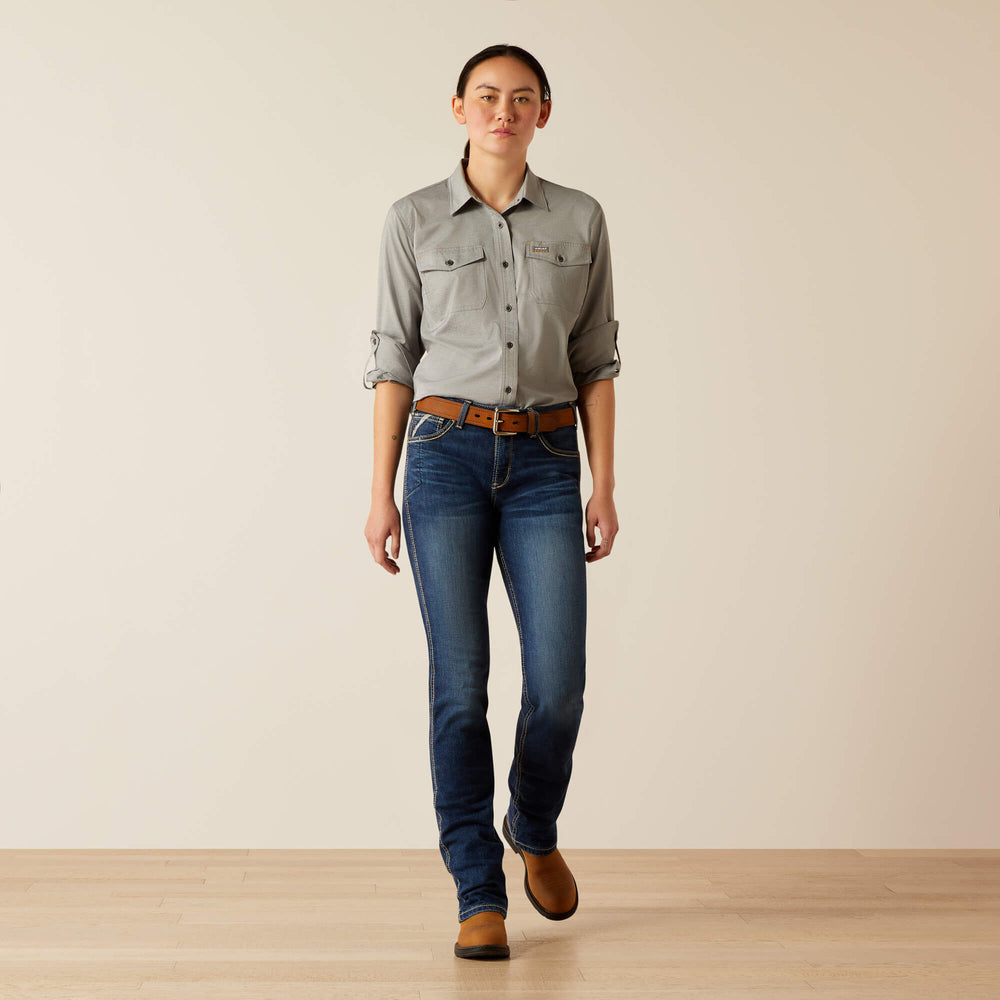 Rebar Made Tough VentTEK DuraStretch Work Shirt-Ariat
