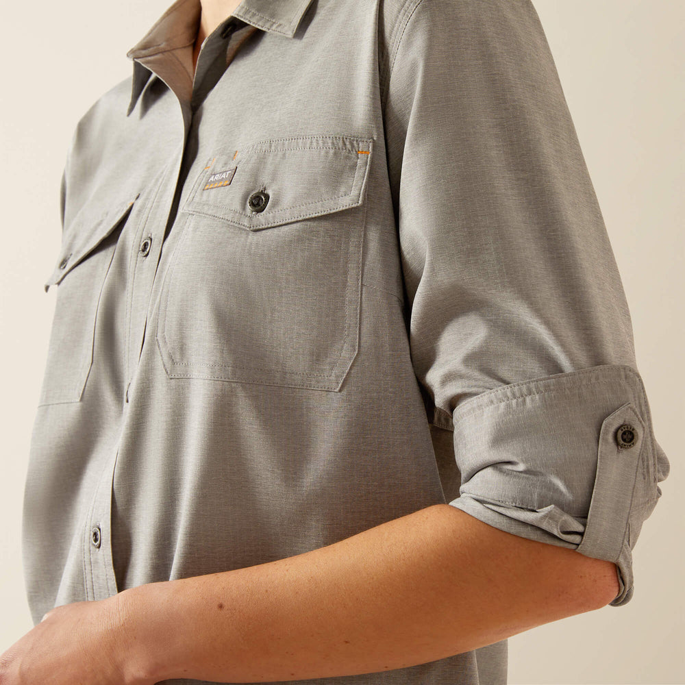 Rebar Made Tough VentTEK DuraStretch Work Shirt-Ariat