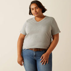 Rebar Cotton Strong Standard V-Neck T-Shirt-Ariat