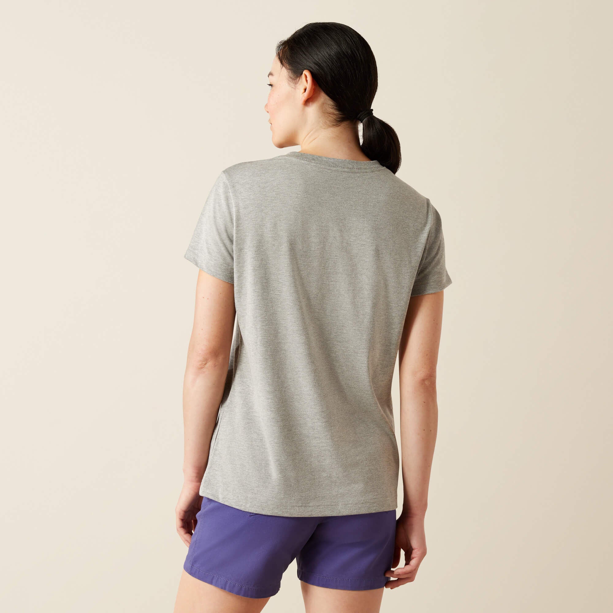 Rebar Cotton Strong Standard V-Neck T-Shirt-Ariat