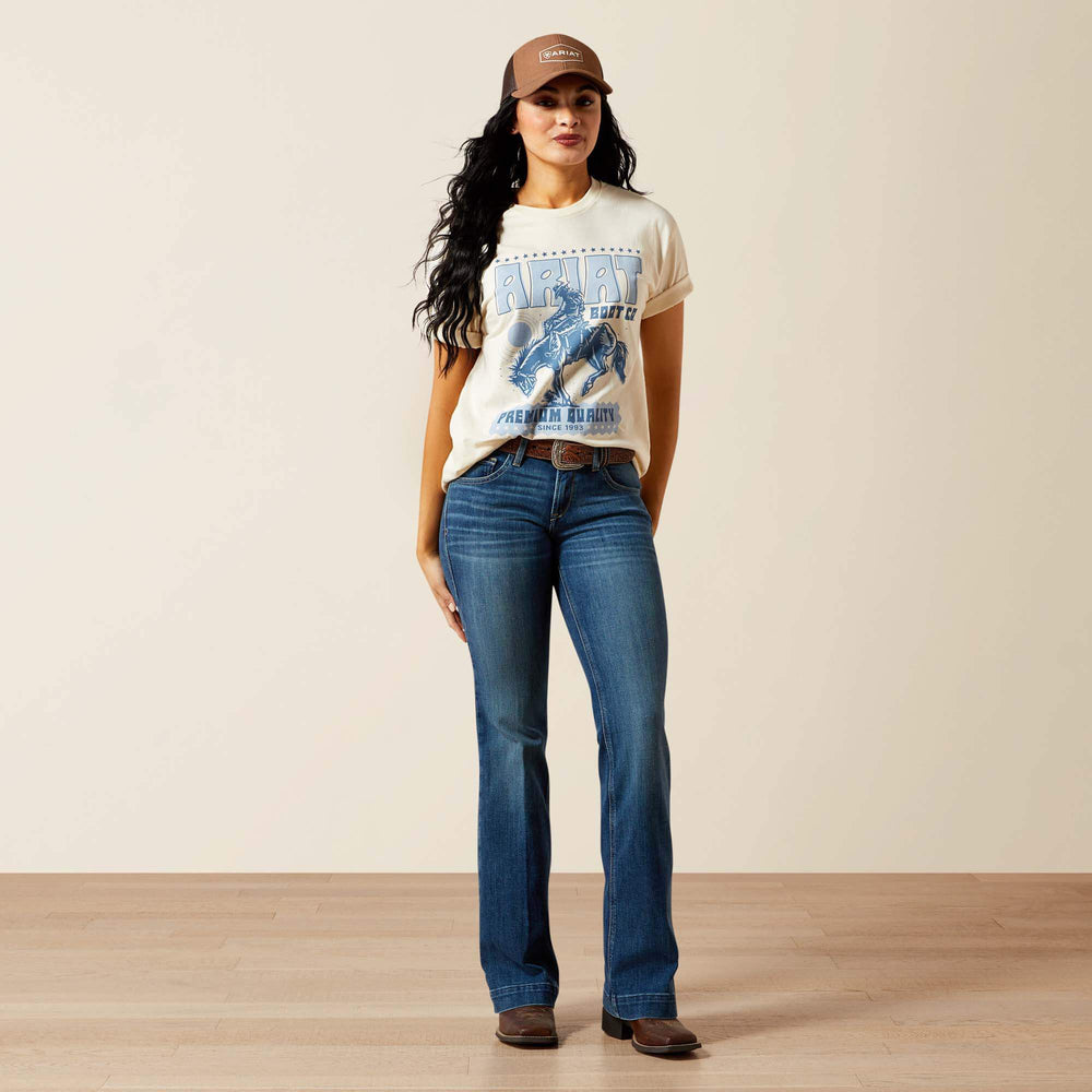Ariat Retro Block Poster T-Shirt-Ariat