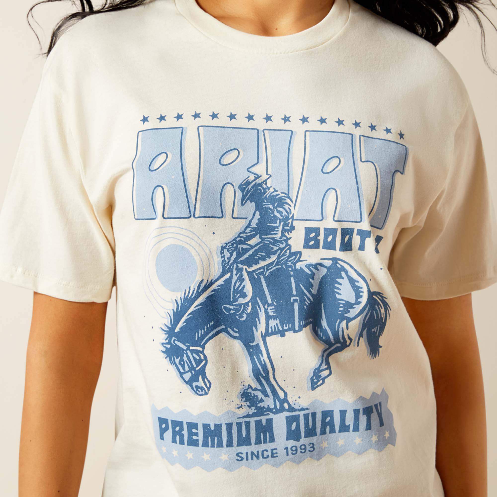 Ariat Retro Block Poster T-Shirt-Ariat