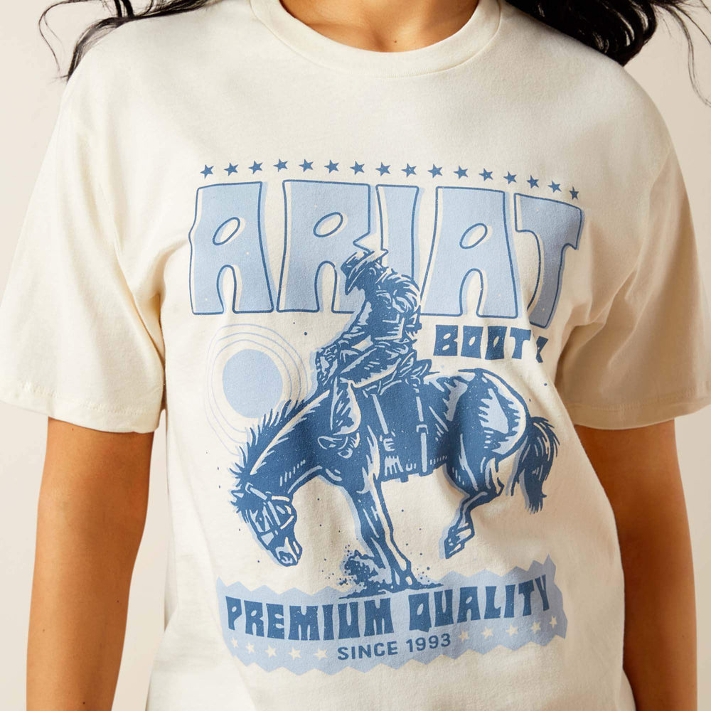 Ariat Retro Block Poster T-Shirt-Ariat