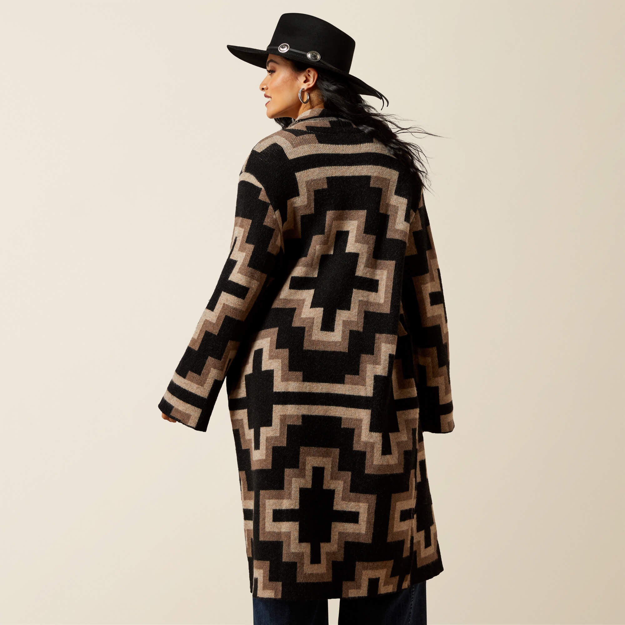 Barrel Sweater Coat-Ariat