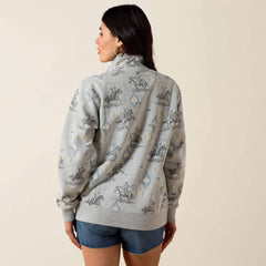 Sapphire 1/2 Zip Sweatshirt-Ariat