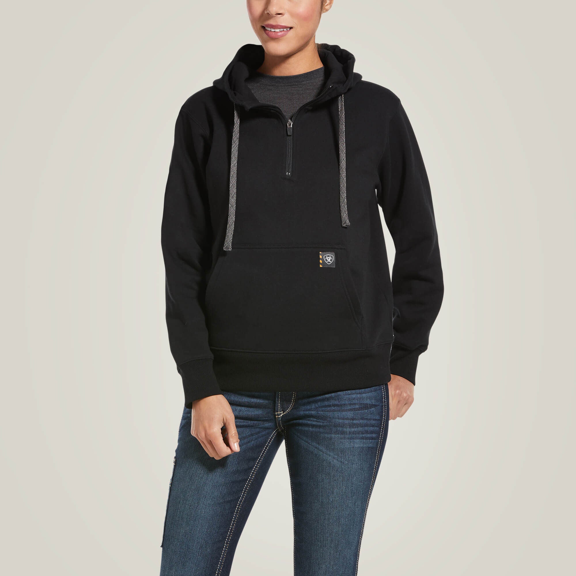 Rebar Skill Set 1/2 Zip Hoodie-Ariat