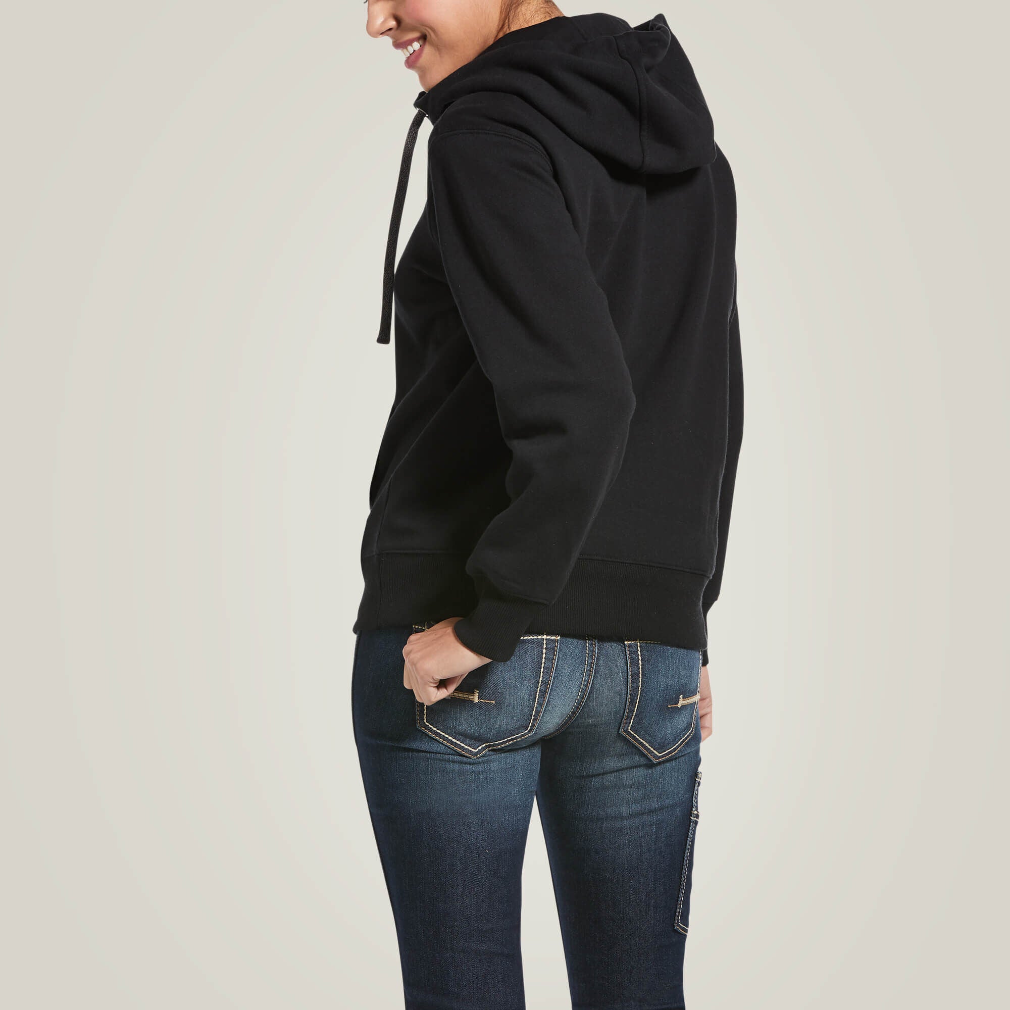 Rebar Skill Set 1/2 Zip Hoodie-Ariat