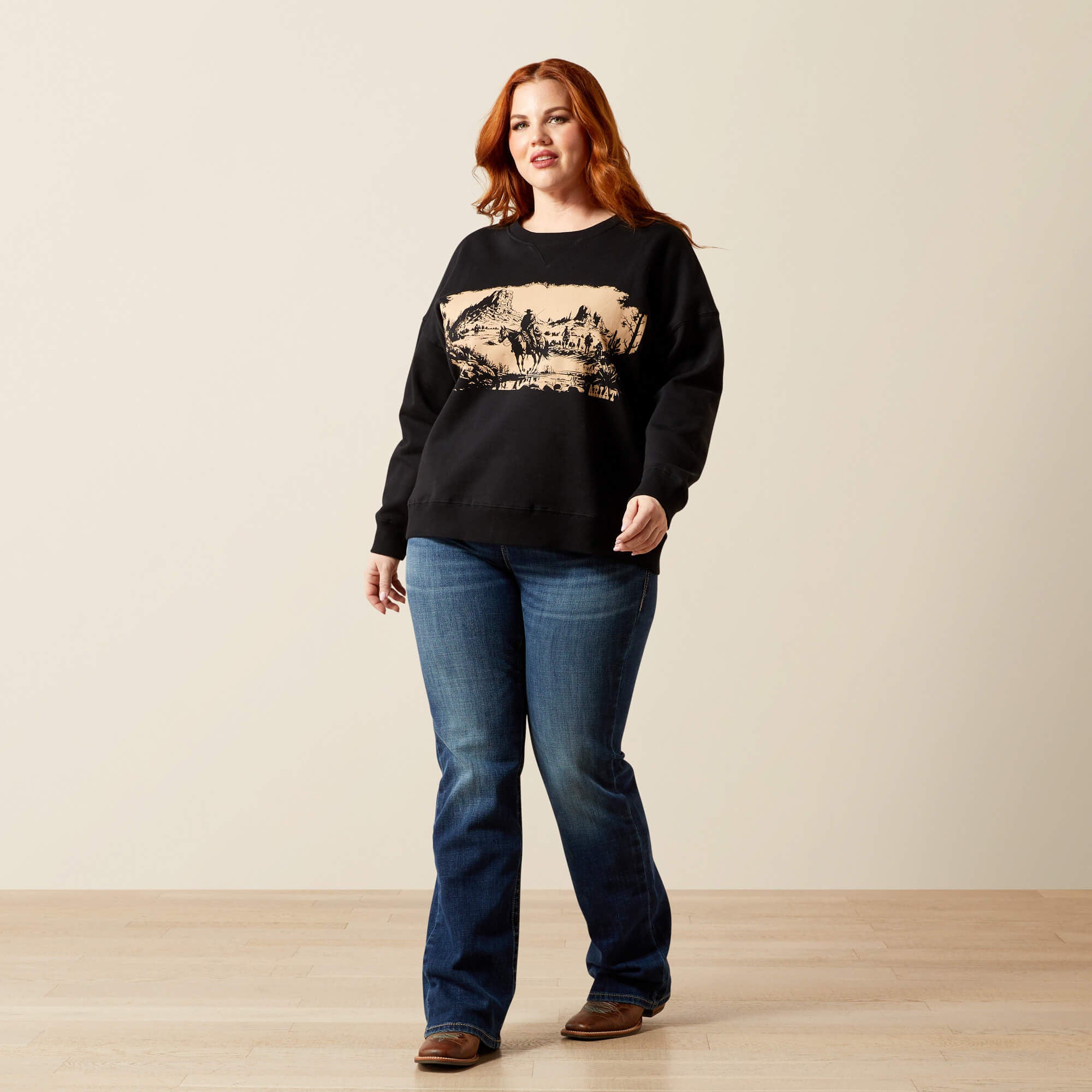 Outlaw Oversized Sweatshirt-Ariat