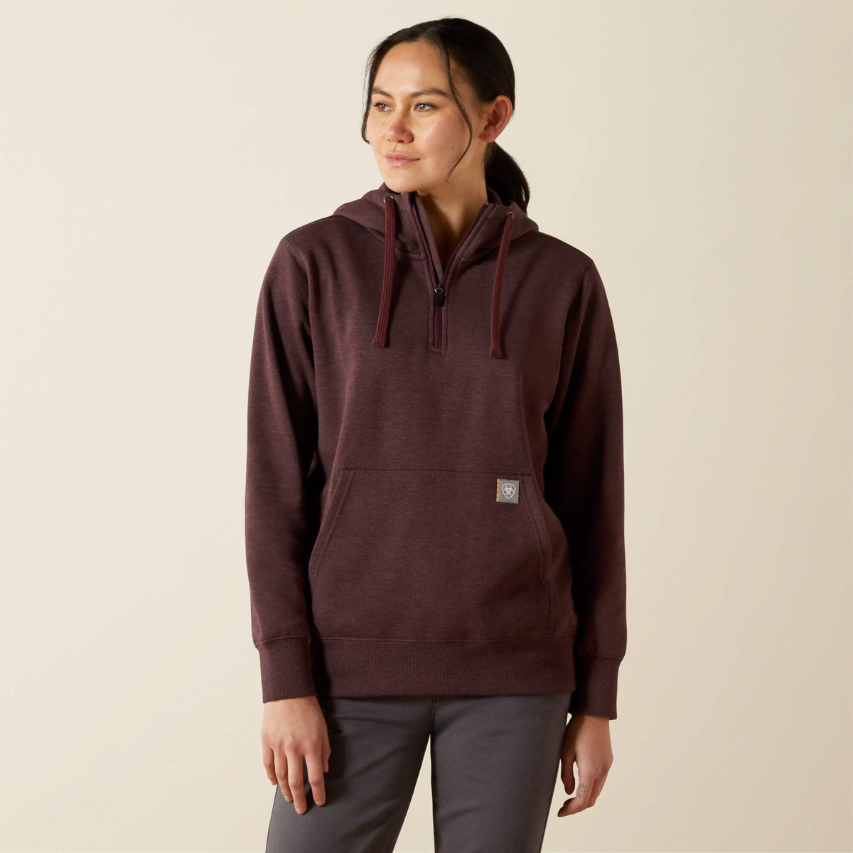 Rebar Skill Set 1/2 Zip Hoodie-Ariat