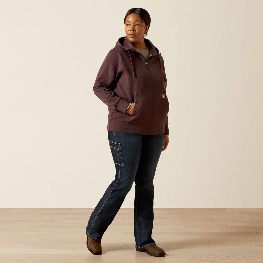 Rebar Skill Set 1/2 Zip Hoodie-Ariat