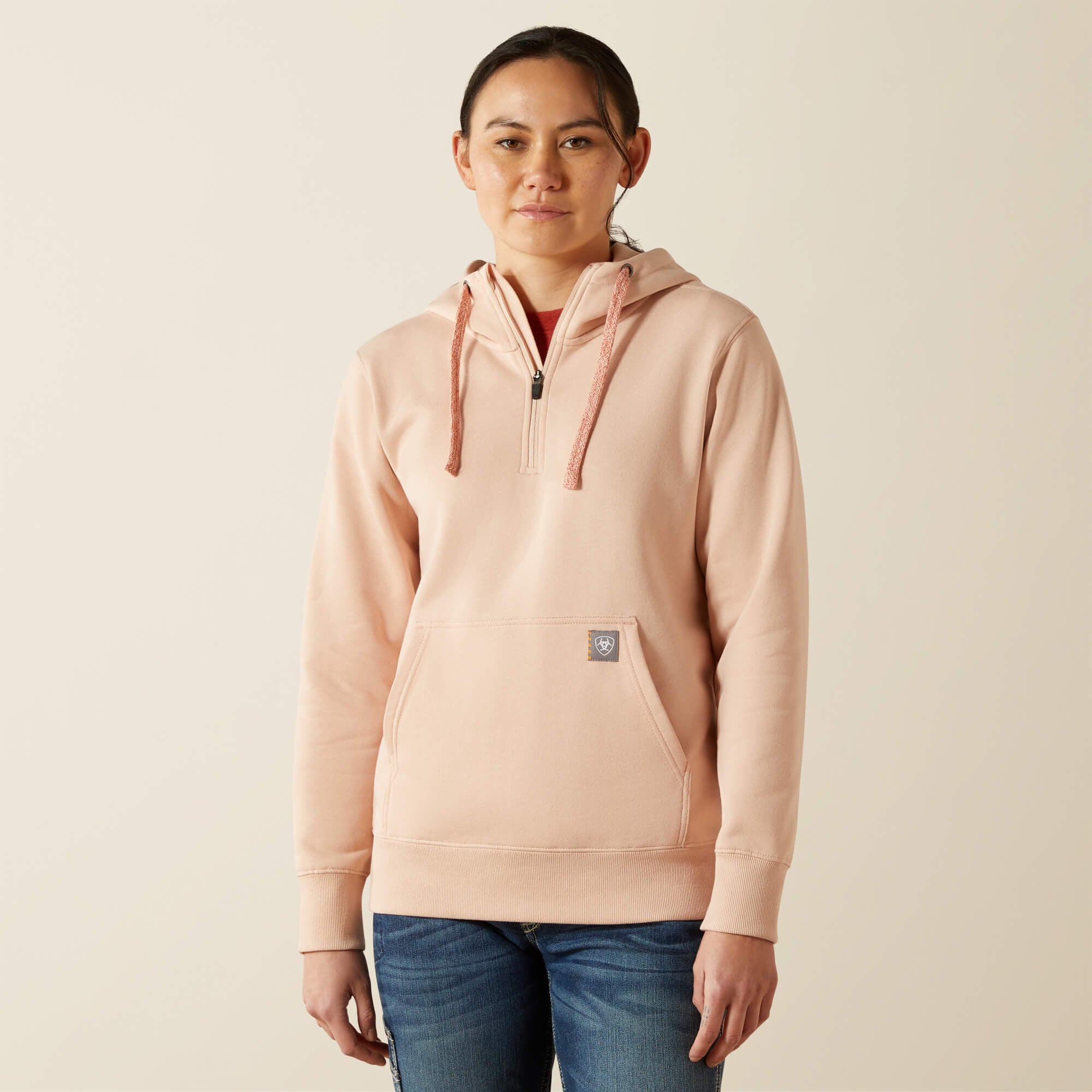 Rebar Skill Set 1/2 Zip Hoodie-Ariat