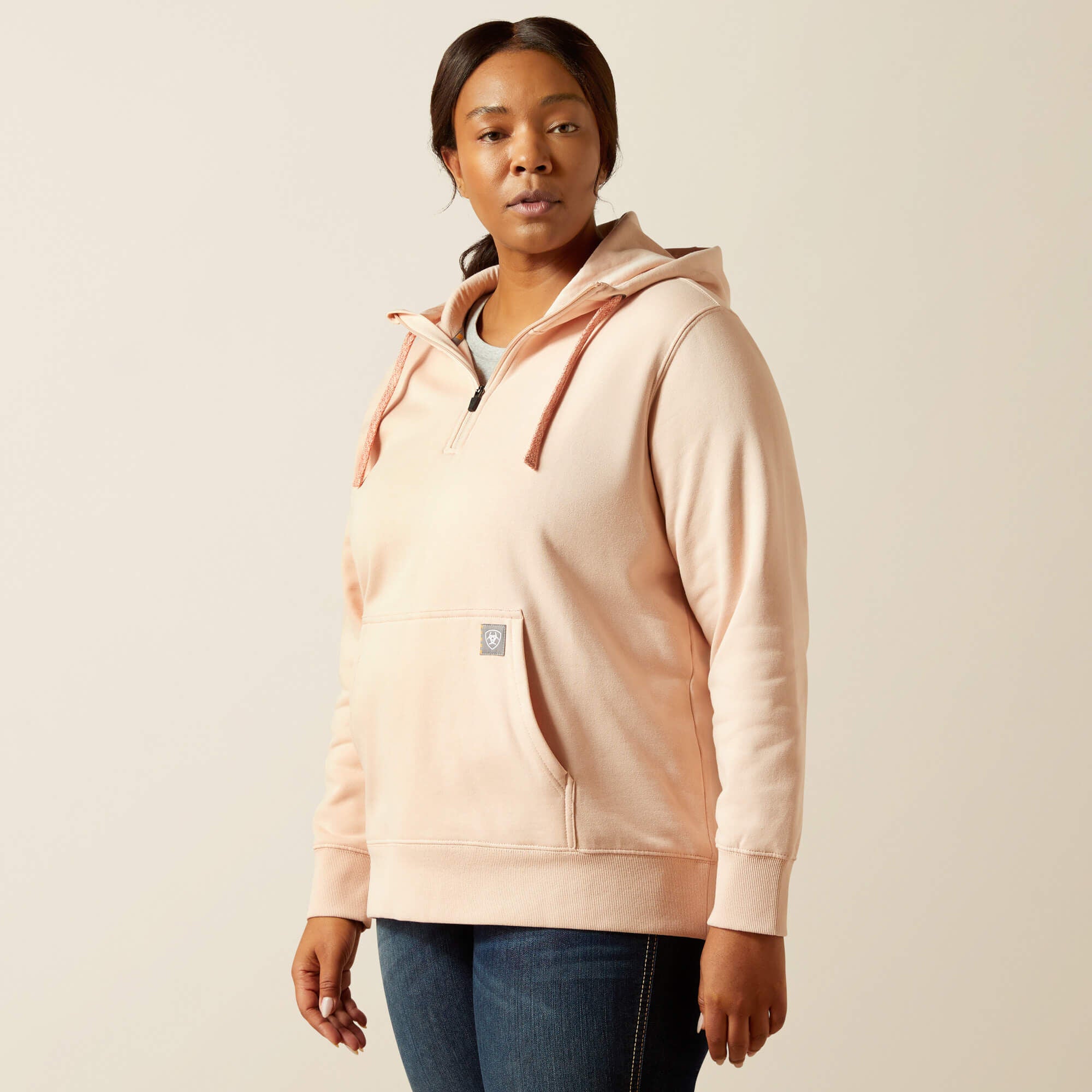 Rebar Skill Set 1/2 Zip Hoodie-Ariat