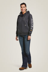 Rebar All-Weather Full Zip Hoodie-Ariat