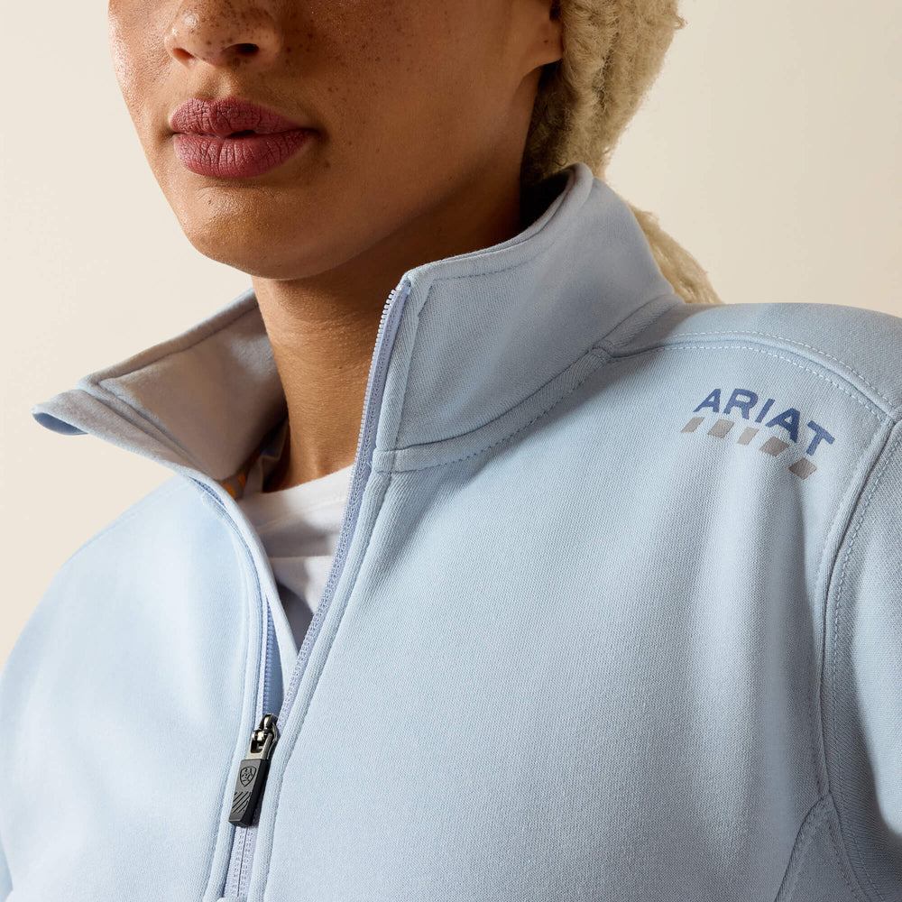 Rebar Lightweight Mock 1/2 Zip Sweatshirt-Ariat