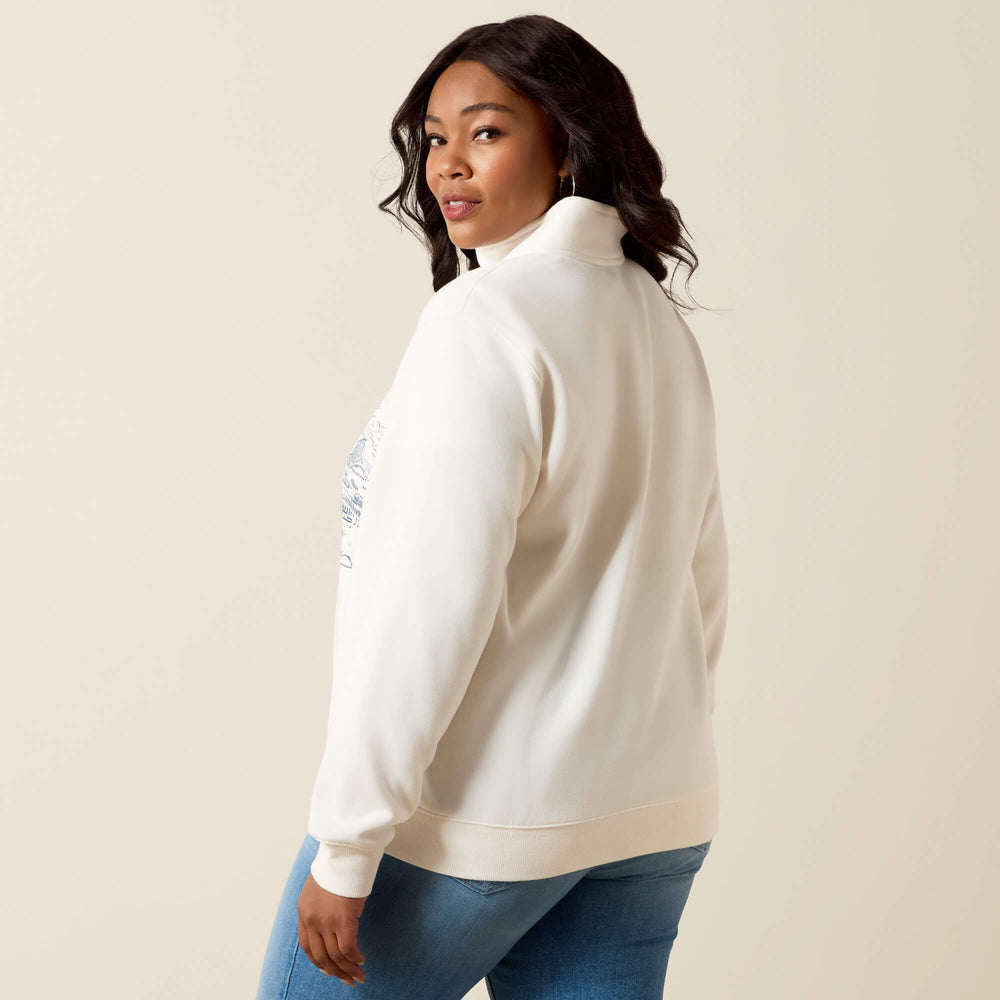 Traveler 1/2 Zip Sweatshirt-Ariat