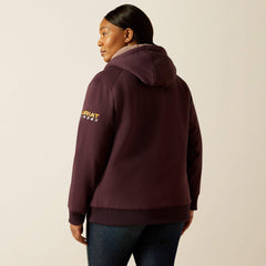 Rebar All-Weather Sherpa Full Zip Hoodie-Ariat