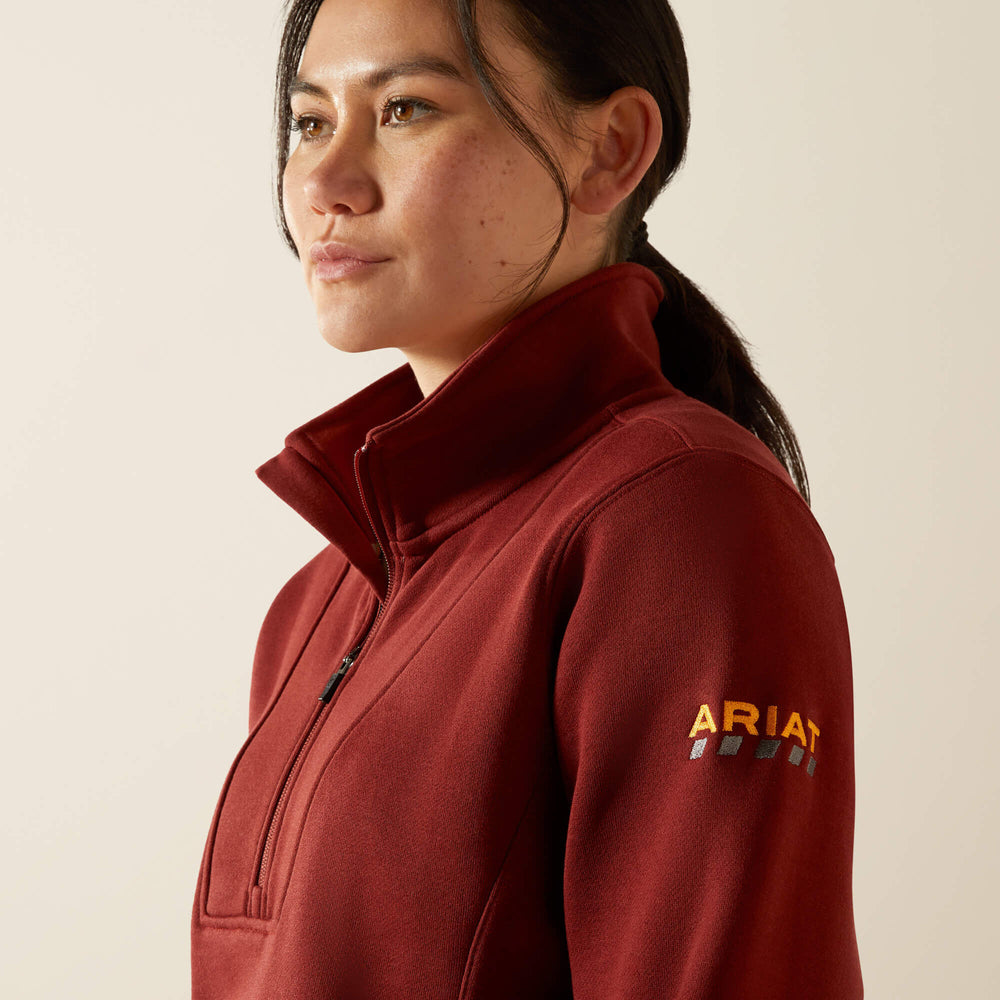 Rebar Traverse Funnel Neck Sweatshirt-Ariat