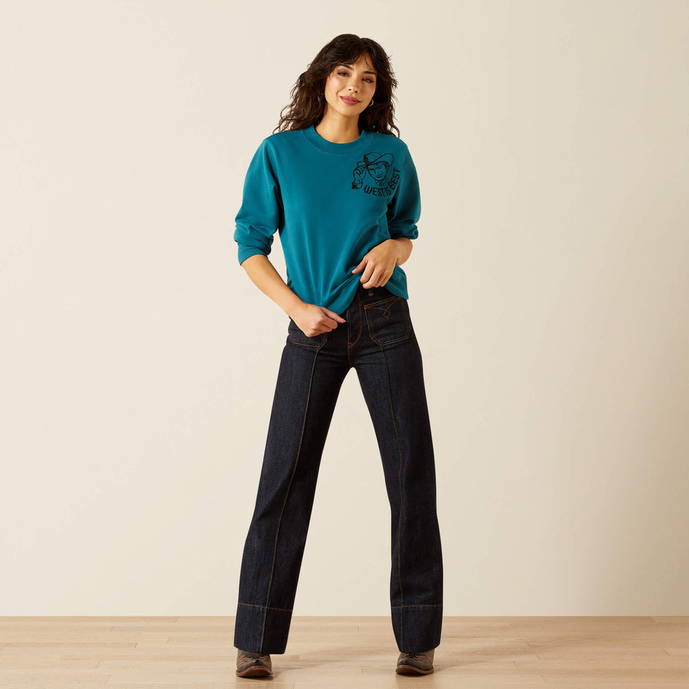 Essential Sendero West is Best Sweatshirt-Ariat
