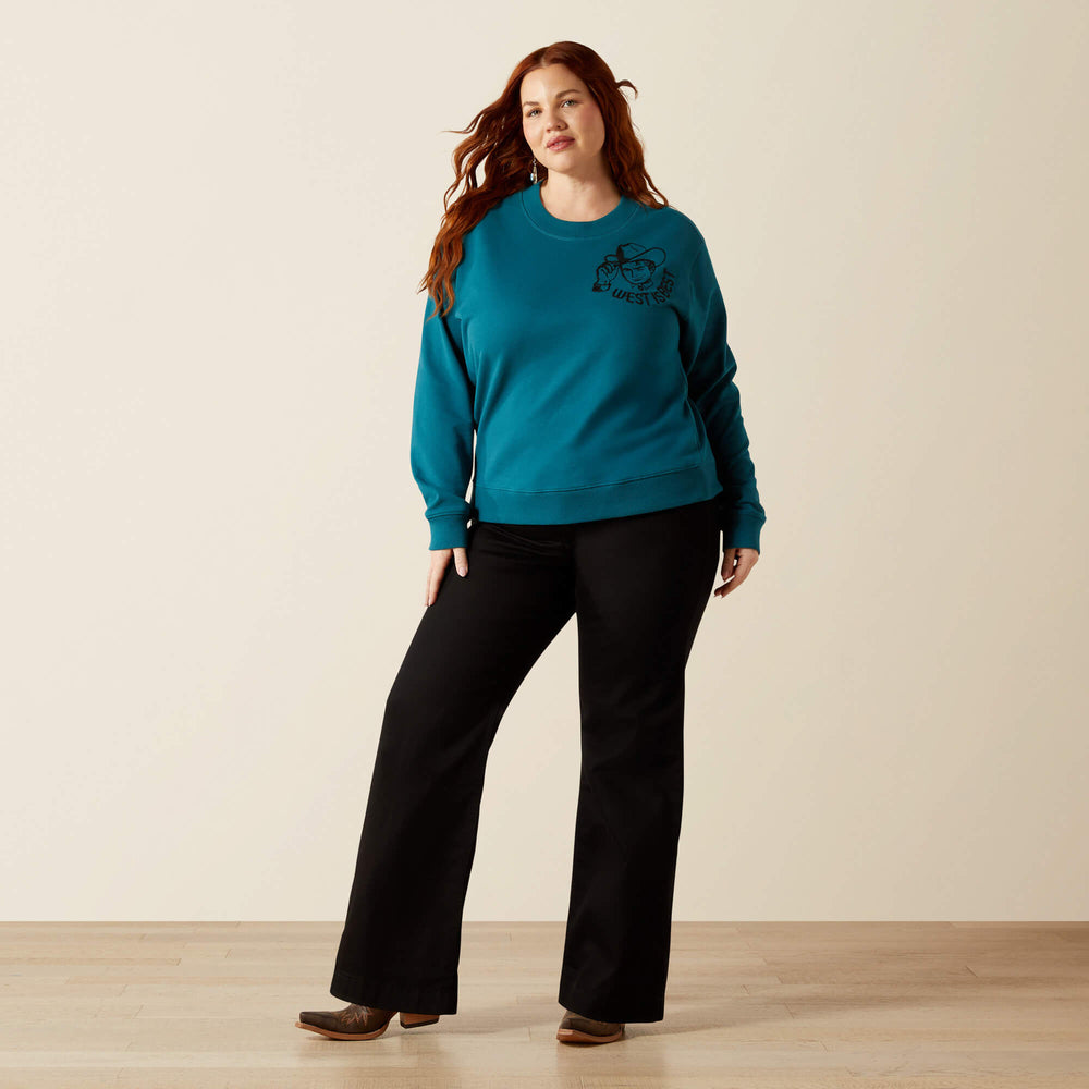 Essential Sendero West is Best Sweatshirt-Ariat
