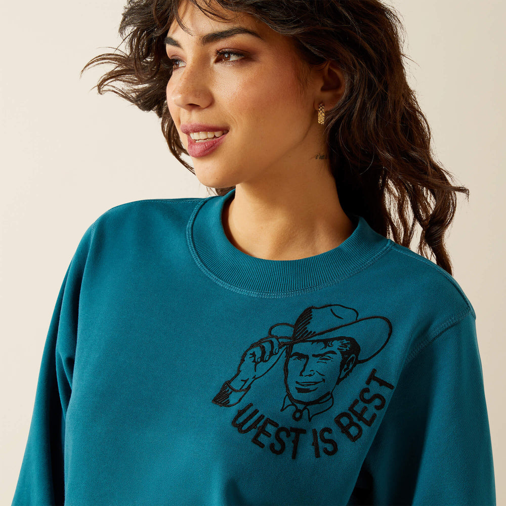 Essential Sendero West is Best Sweatshirt-Ariat