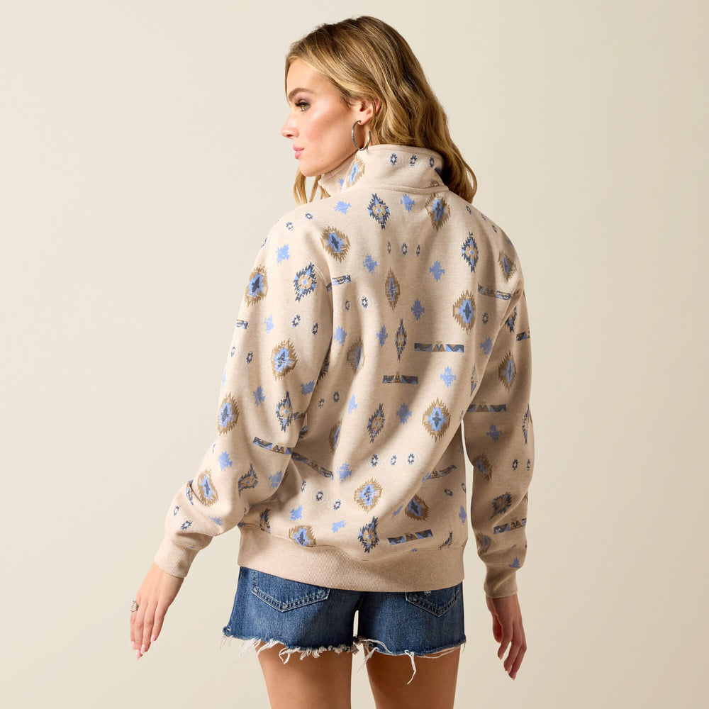 Sapphire 1/2 Zip Sweatshirt-Ariat