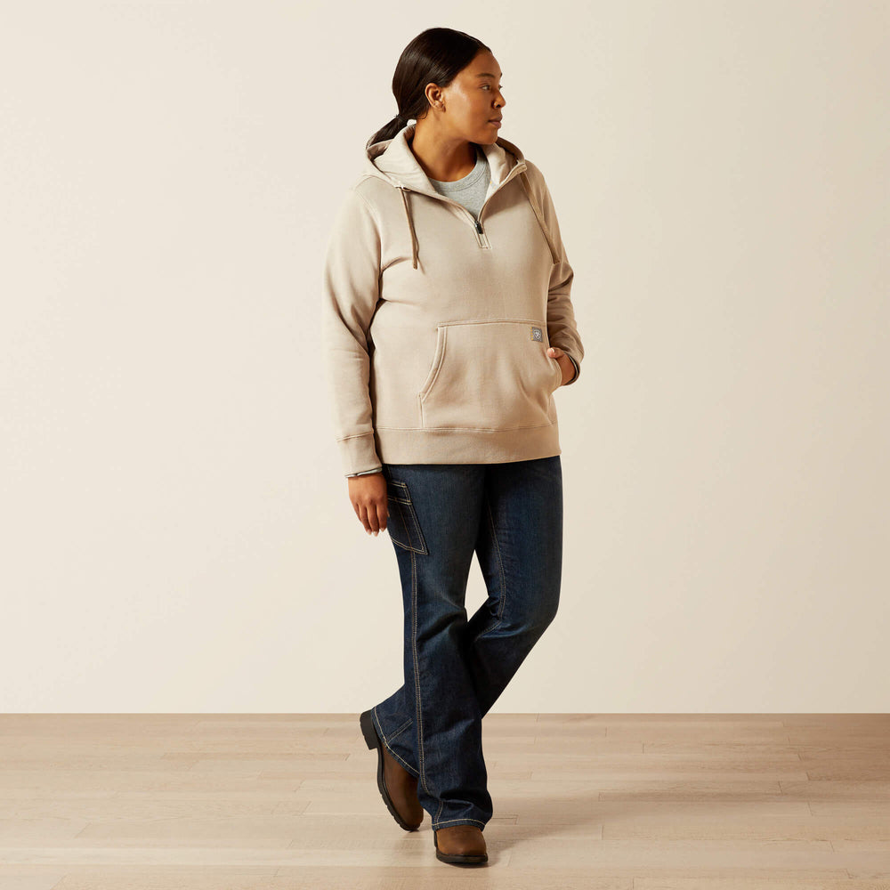 Rebar Skill Set 1/2 Zip Hoodie-Ariat