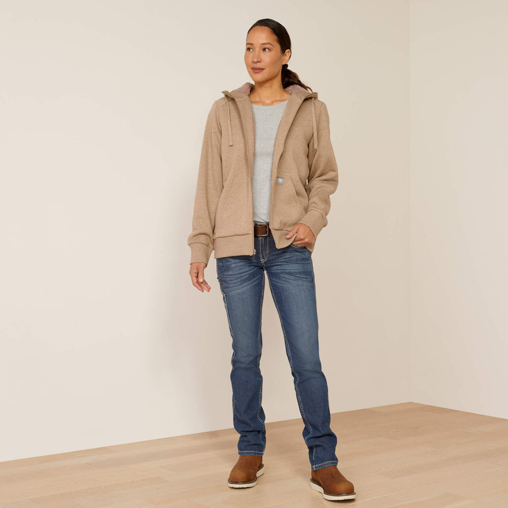 Rebar All-Weather Sherpa Full Zip Hoodie-Ariat