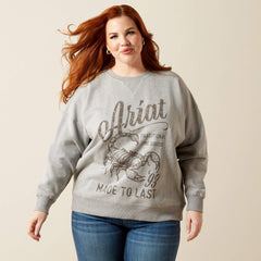 Scorpion Script Oversized Sweatshirt-Ariat
