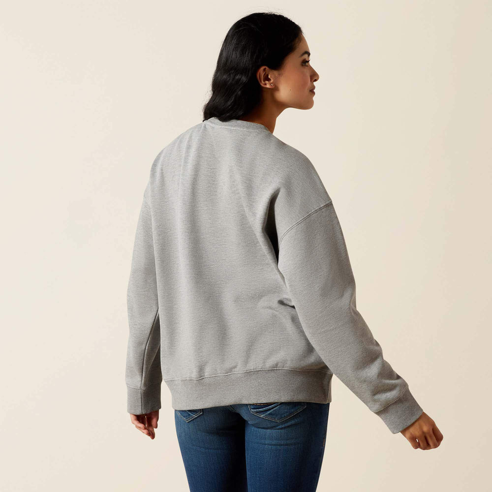 Scorpion Script Oversized Sweatshirt-Ariat