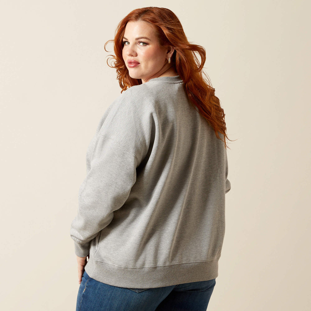 Scorpion Script Oversized Sweatshirt-Ariat