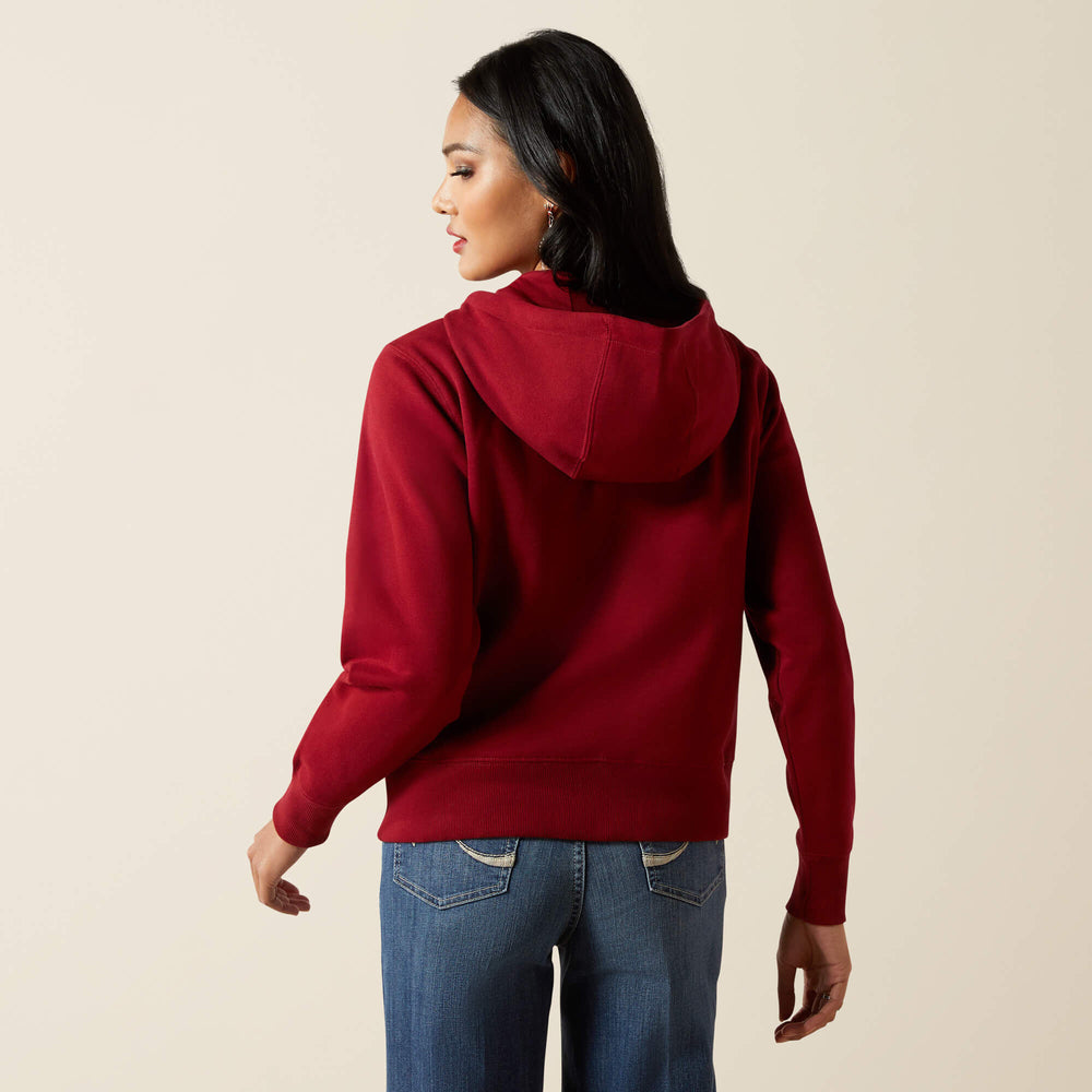 Stitched Full Zip Hoodie-Ariat