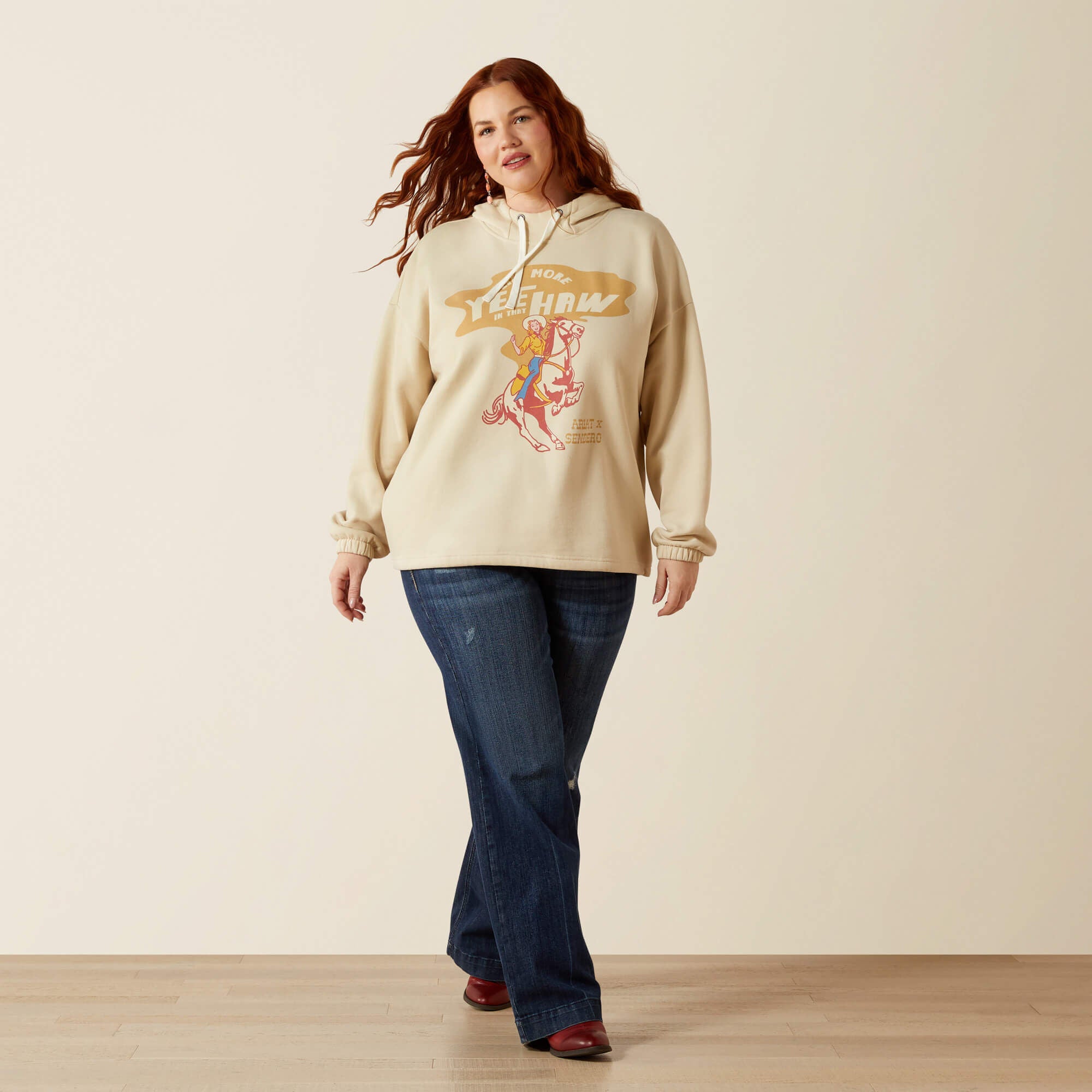 Essential Sendero Yeehaw Hoodie-Ariat