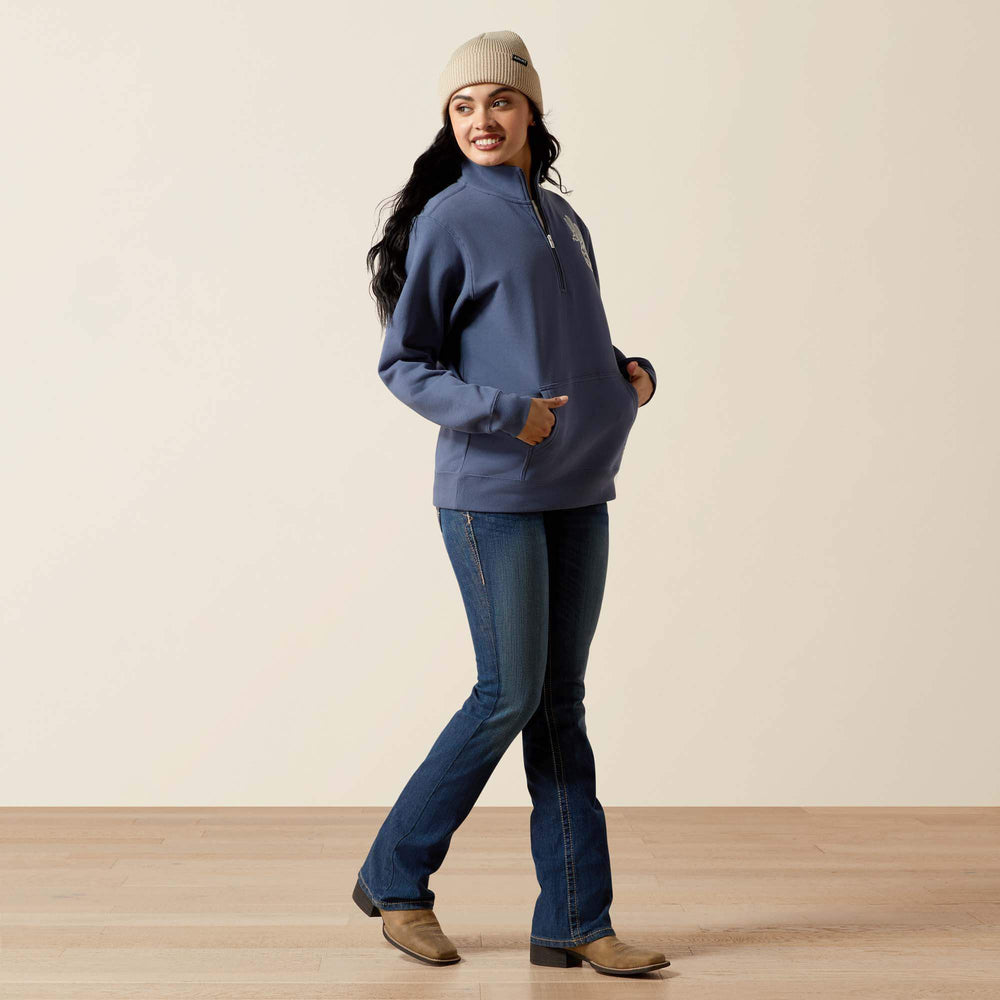 Quarry 1/2 Zip Sweatshirt-Ariat