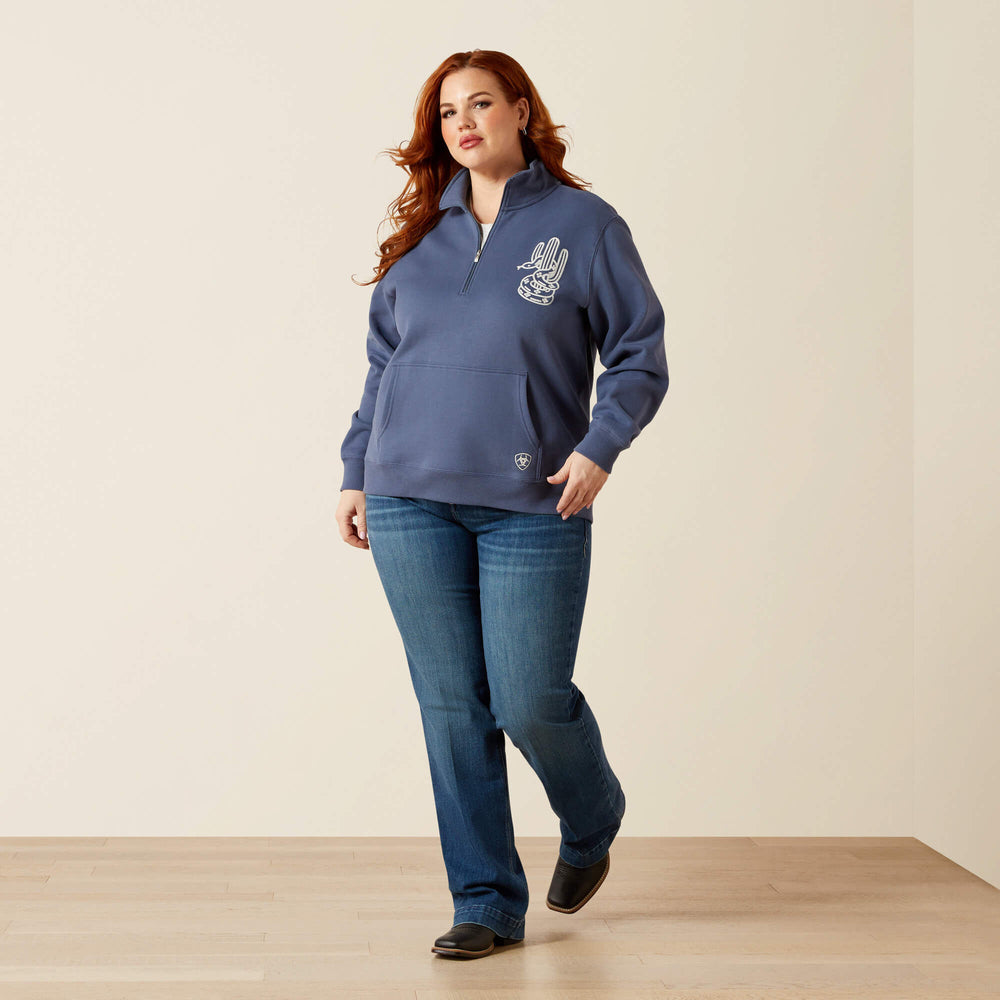 Quarry 1/2 Zip Sweatshirt-Ariat