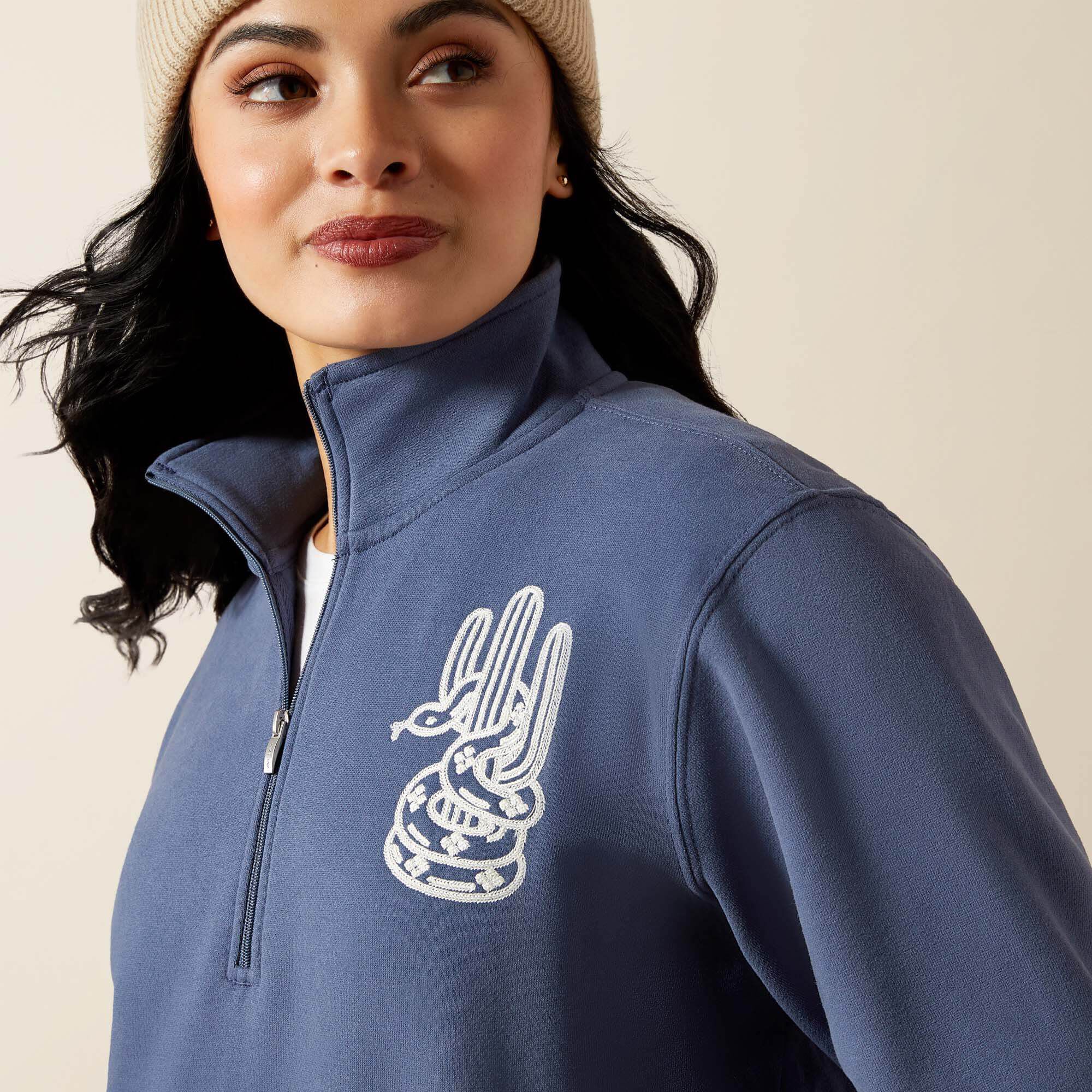 Quarry 1/2 Zip Sweatshirt-Ariat