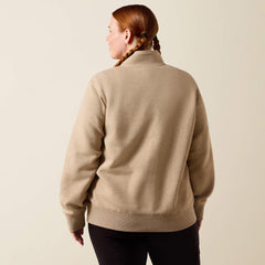 Rebar Lightweight Mock 1/2 Zip Sweatshirt-Ariat