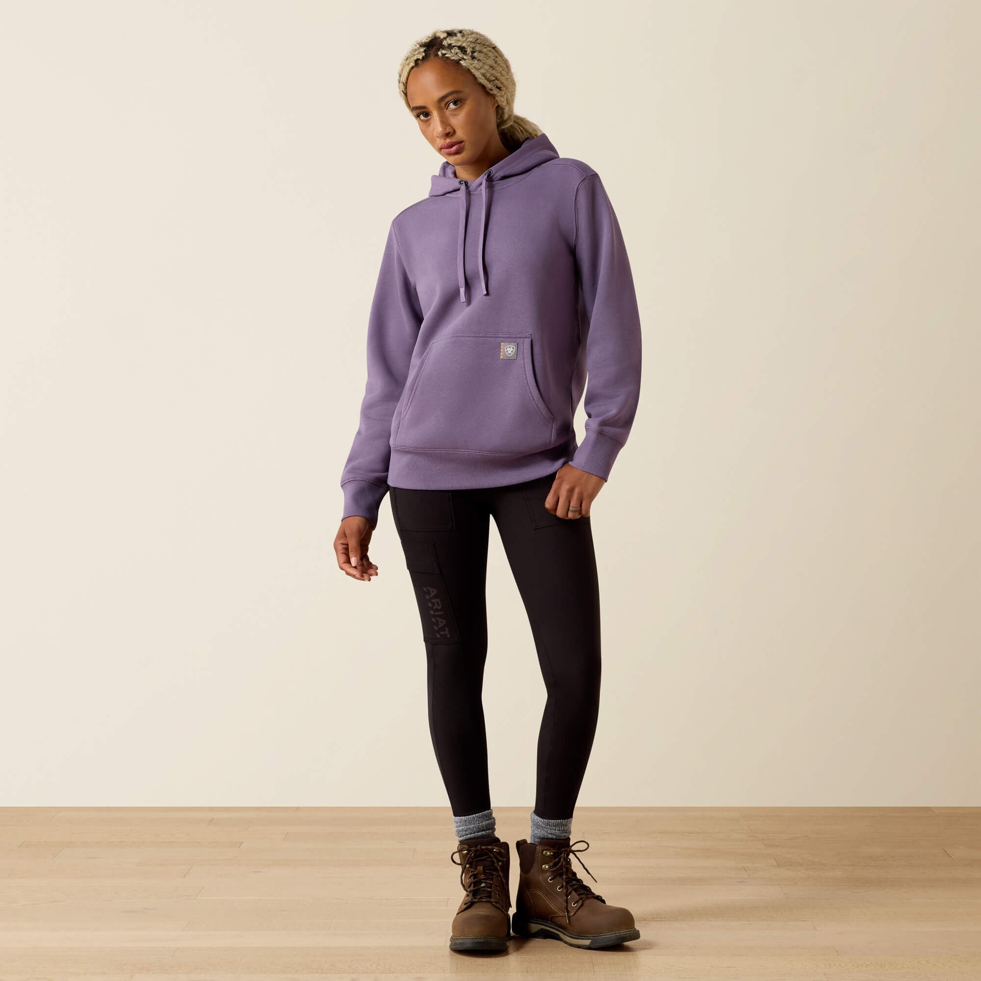 Rebar Lightweight Graphic Hoodie-Ariat
