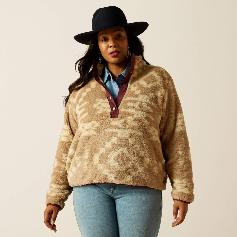 Berber Snap Front Sweatshirt-Ariat