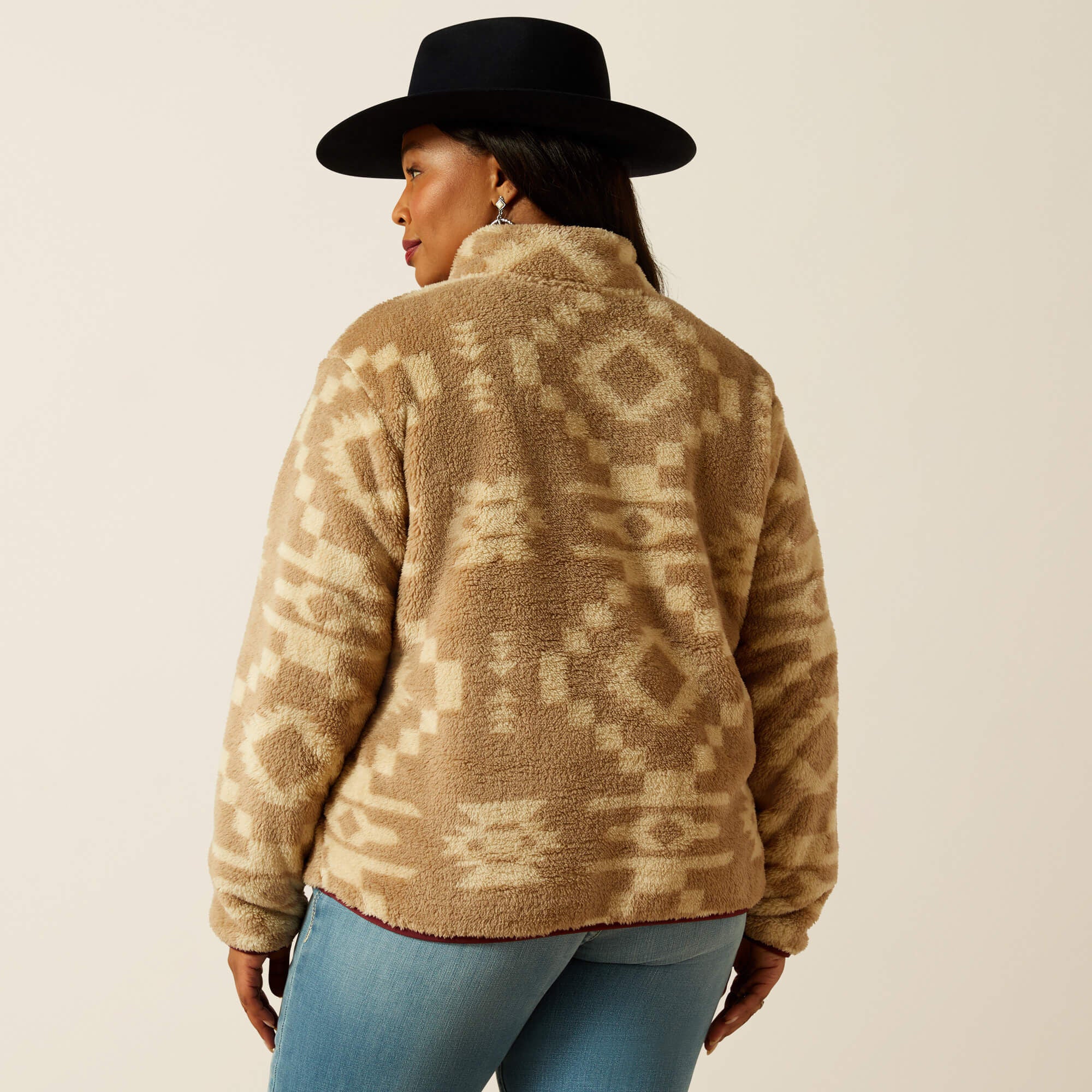 Berber Snap Front Sweatshirt-Ariat