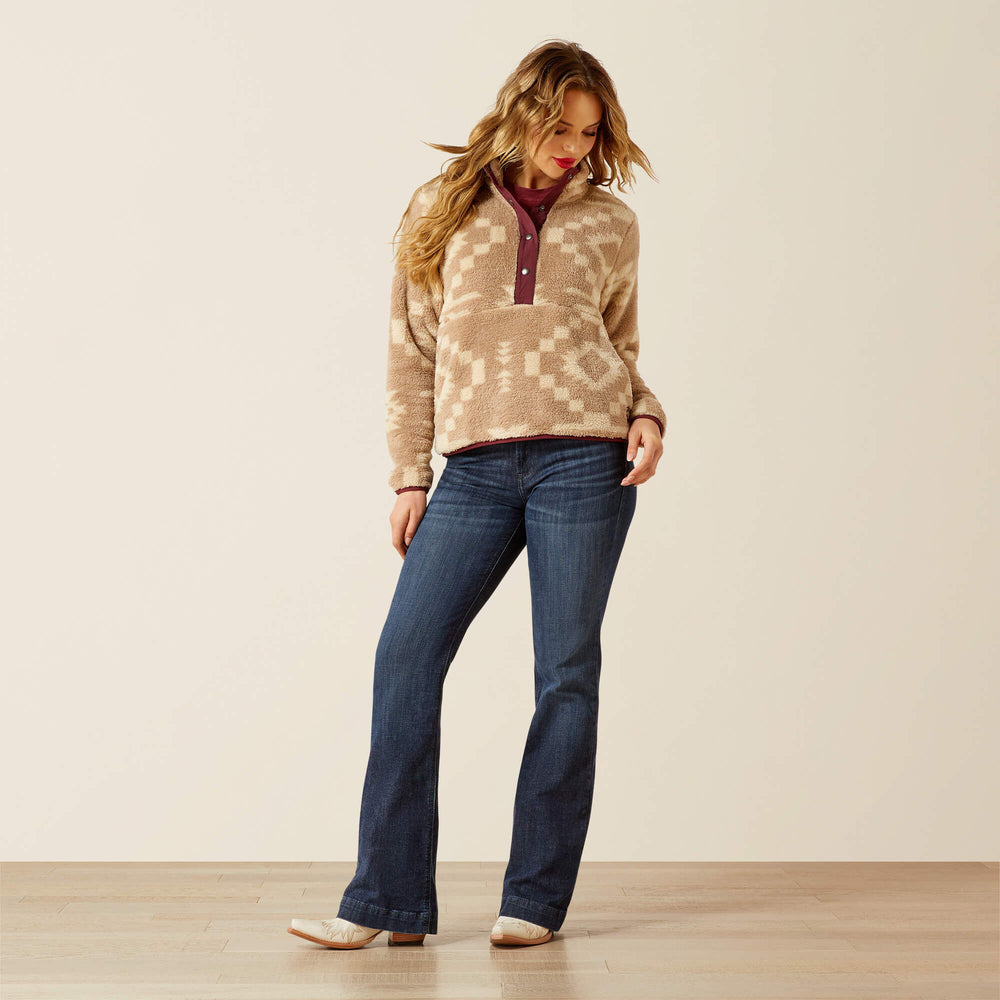 Berber Snap Front Sweatshirt-Ariat