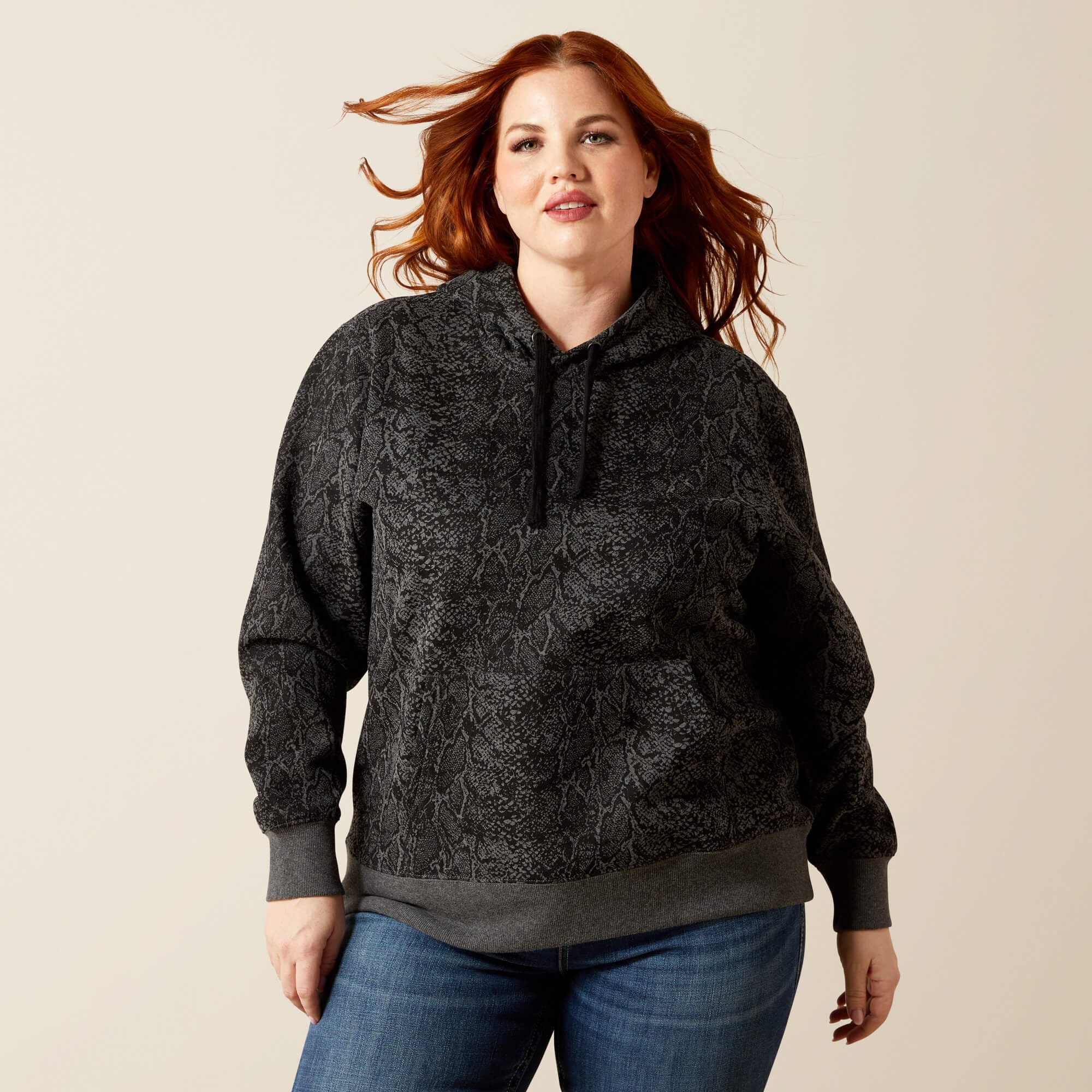 Snake Sheen Hoodie-Ariat