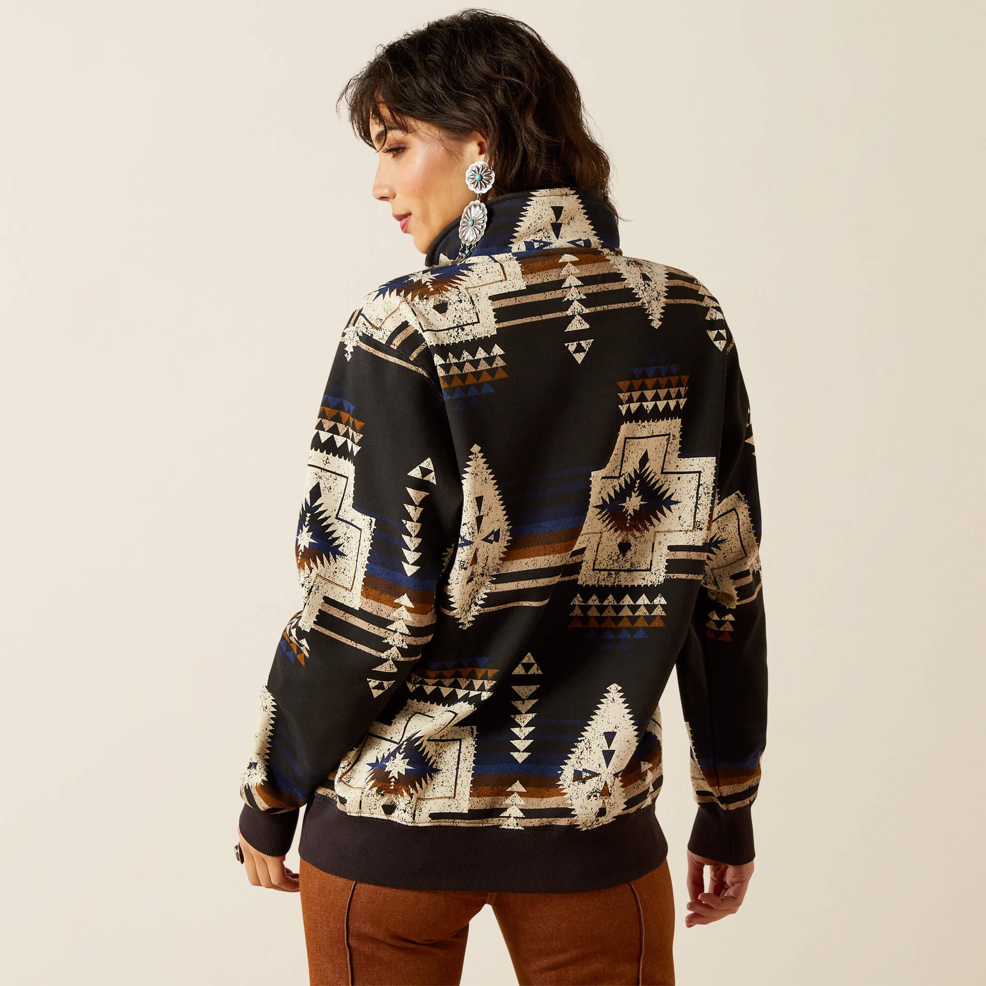 Sienna 1/2 Zip Sweatshirt-Ariat