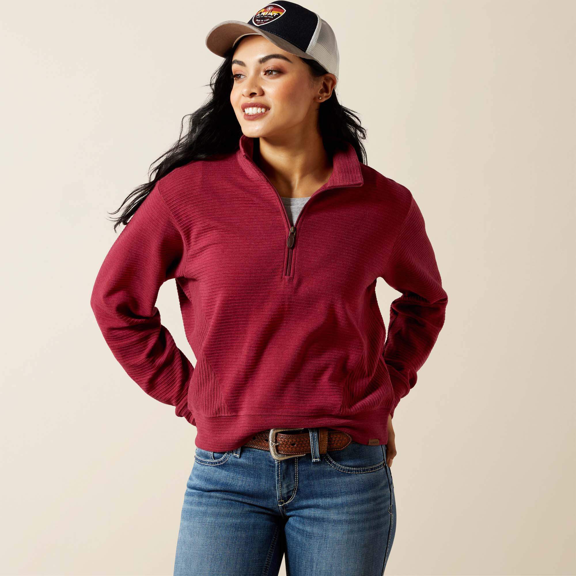 High Noon 1/2 Zip Pullover-Ariat